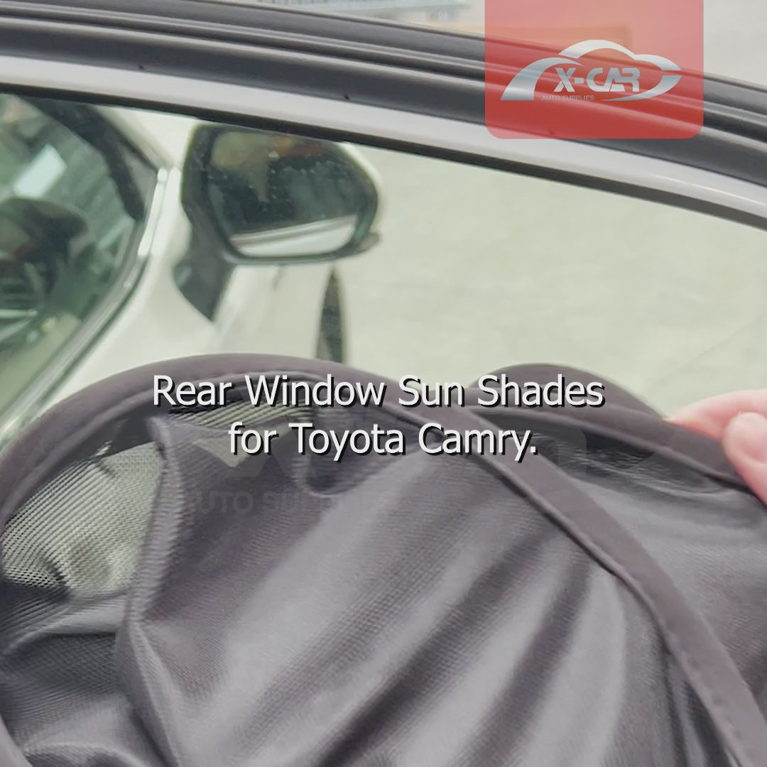 Rear Window Sun Shades for Toyota Camry 2017-2025 - 0