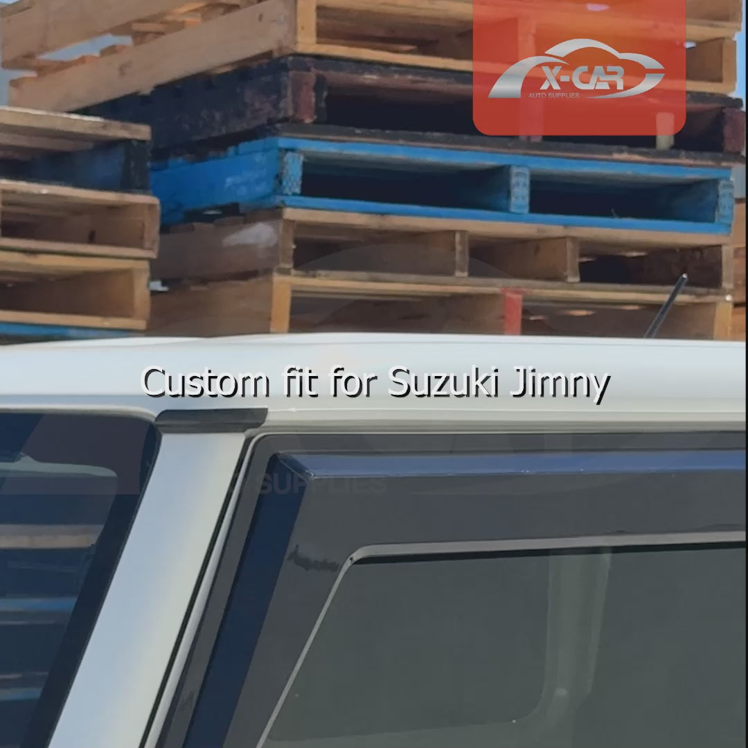 Weathershields for Suzuki Jimny 3-Door 2018-2025 Car Weather Shields Wind Deflectors Sun Visors - 0