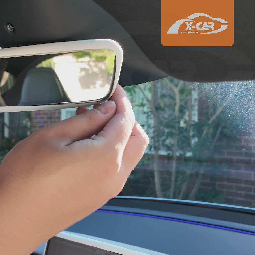 Tesla Model 3 Highland Screen Protector Rearview Mirror Frame Protecti ...