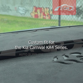 Dash Mats for Kia Carnival KA4 Series 2020-Onwards Non-Slip Dashboard Pad Cover - 0