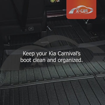 Boot Liner for Kia Carnival 2014-Onwards All Weather Cargo Mat - 0