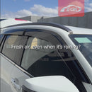 WeatherShields for Isuzu MU-X MUX 2022-Onwards Car Weather Shields Wind Deflectors Sun Visors-2