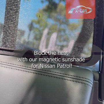 Window Sun Shade for Nissan Patrol 2012-2025 Y62 Series Rear Windscreen Blind Mesh - 0
