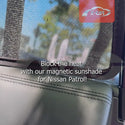 Window Sun Shade for Nissan Patrol 2012-2024 Y62 Series Rear Windscreen Magnetic Blind Mesh