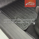 3D Floor Mats for GWM Cannon Alpha 2024-Onwards All-Weather Car Liners-2