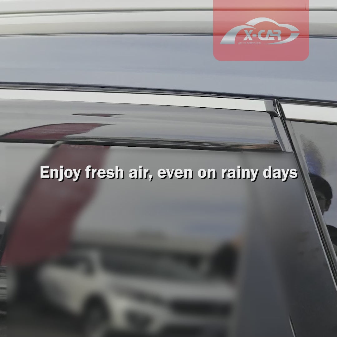 Weathershields for Nissan Xtrail X-trail T32 2013-2022 Car Weather Shields Wind Deflectors Sun Visors - 0