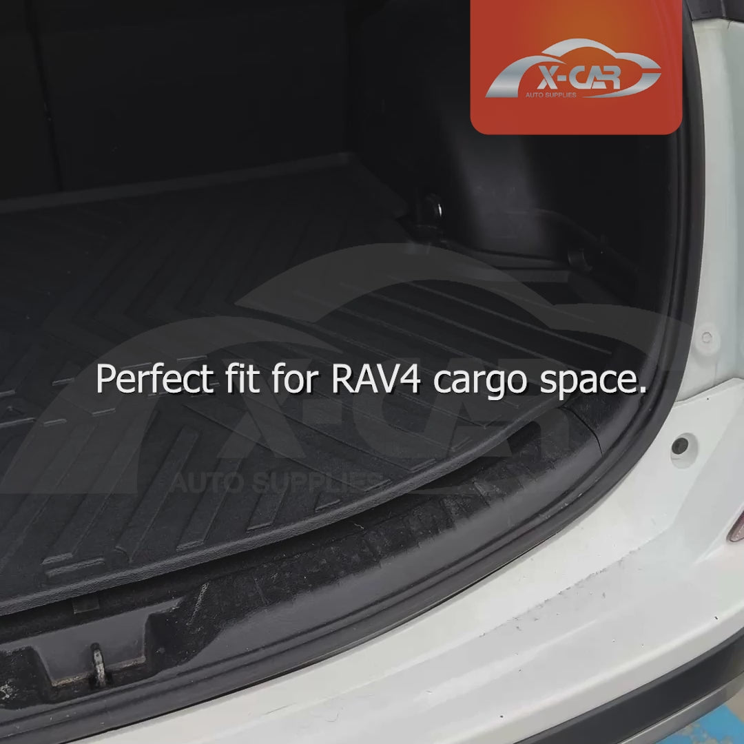 Boot Liner for Toyota Rav4 2013-2018 (Space saver Version) - 0