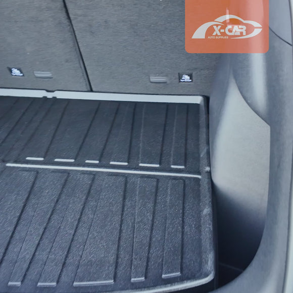 X-CAR boot liner installed in BYD Atto 2 car boot product overview video