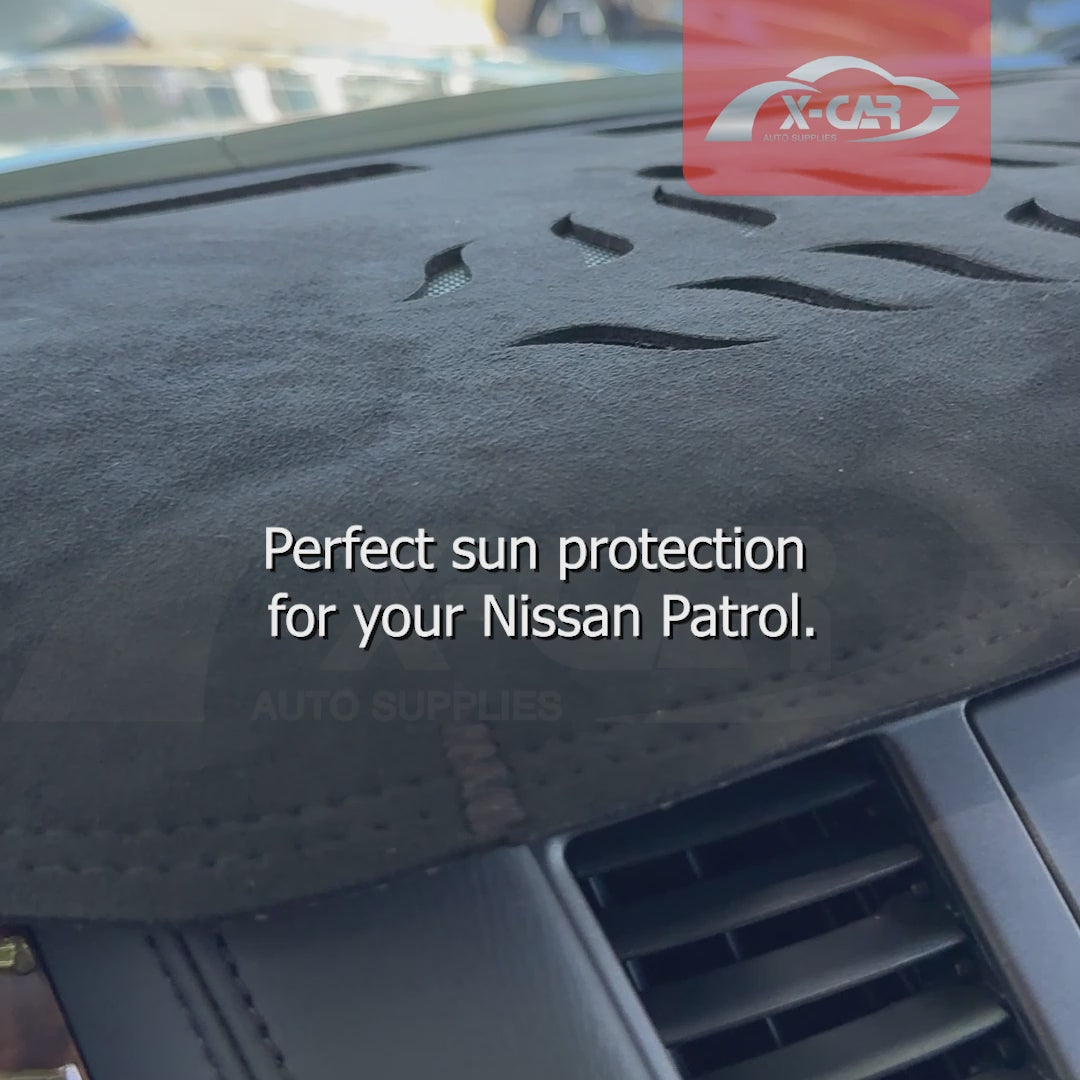 Dash Mat for Nissan Patrol 2012-2024 Y62 Series Non-Slip Dashboard Pad Cover - 0