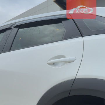 WeatherShields for Mazda CX-3 2015-Onwards Car Weather Shields Wind Deflectors Sun Visors - 0