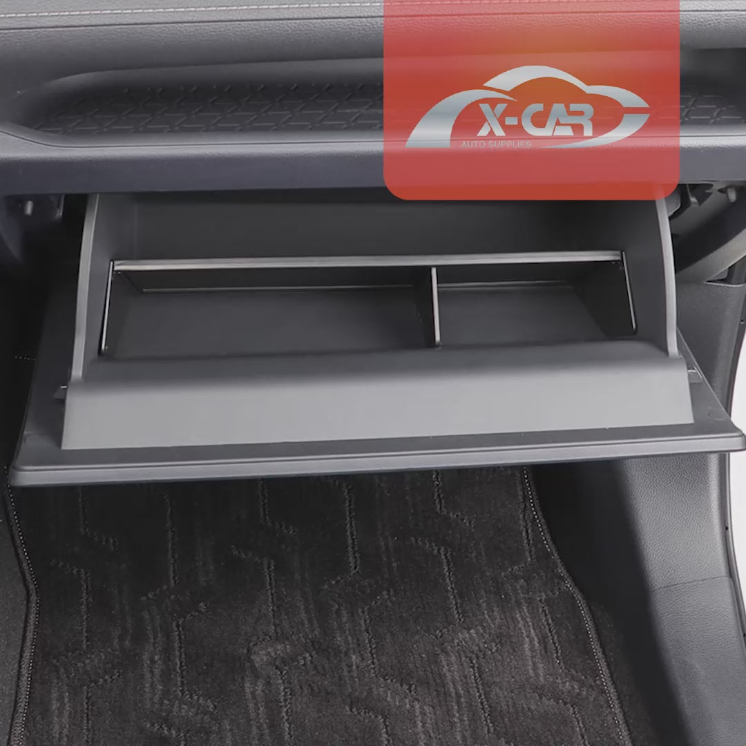 Glove Box Organizer Insert Tray for Toyota RAV4 2019-Onwards RAV 4 Car Storage Box-2