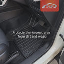 3D Floor Mats for Mazda CX-70 CX70 2024-Onwards All-Weather Car Liners-2