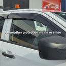 Weathershields for Mazda BT-50 BT50 Dual Cab TF Series 2020-2025 Car Weather Shields Wind Deflectors Sun Visors-2