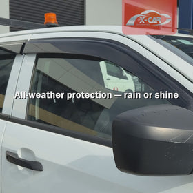 Weathershields for Mazda BT-50 BT50 Dual Cab TF Series 2020-2025 Car Weather Shields Wind Deflectors Sun Visors - 0