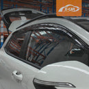 WeatherShields for Kia Stonic 2020-Onwards Car Weather Shields Wind Deflectors Sun Visors-2