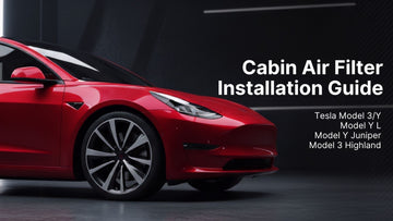 Tesla Model 3 Y Cabin Air Filter HEPA Activated Carbon Charcoal Replacement - 0