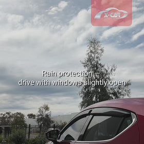 WeatherShields for Mazda 3 Hatch 2019-2025 Car Weather Shields Wind Deflectors Sun Visors - 0