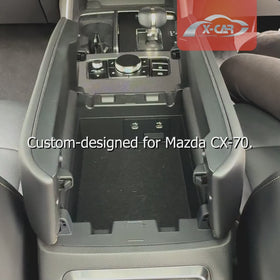 Armrest Organizer Tray for Mazda CX-70 CX70 2024-Onwards Centre Console Storage Box Accessories - 0