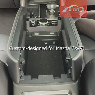 Armrest Organizer Tray for Mazda CX-70 CX70 2024-Onwards Centre Console Storage Box Accessories - 0
