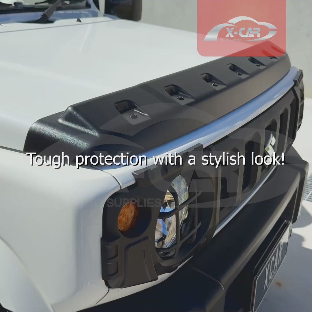 Bonnet Protector for Suzuki Jimny 3-Door 2018-2025 Front Hood Guard Trim Cover - 0