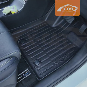 X-CAR floor mats installed in BYD Atto 2 car floor product overview video

