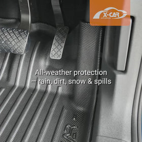 3D Floor Mats for Volkswagen VW Tiguan 3rd Gen CT Series 2025-Onwards All-Weather Car Liners - 0