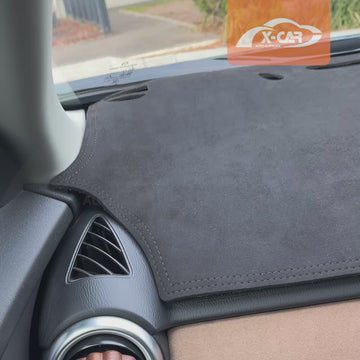 Dash Mat for Mazda 2 DJ/DL Series Hatch & Sedan With HUD 2014-Onwards Non-Slip Microfiber Pad Cover - 0
