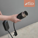 Portable Type 2 EV Charger Swappable Tail Adapters 10A/15A/20A/32A Modular Charging Kit Accessories-2