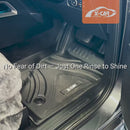 3D Floor Mats for Ford Next-Gen Ranger Dual Cab PHEV 2025-Onwards All-Weather Liners-3