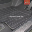 3D Floor Mats for Lexus NX Series NX250 NX350 NX350h NX450h 2022-2025 All-Weather Car Liners-2
