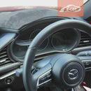 Dash Mat for Mazda 3 BP Series Hatch Sedan 2019-Onwards Non-Slip Microfiber Pad Cover-2
