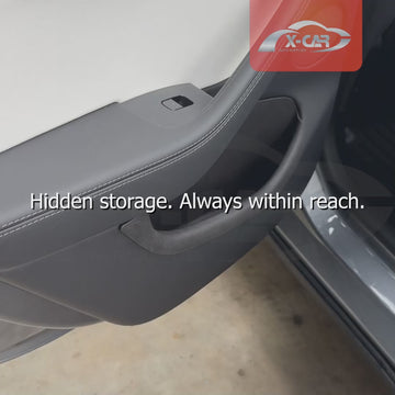 Door Side Storage Box for Tesla Model Y Juniper 2025-Onwards Full Cover Organizer Tray - 0