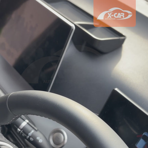 X-CAR car interior organisers installed in BYD Atto 1: cup holder, screen tray, charging pad and centre console trays, product overview video