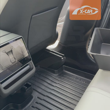 Car Under Seat Storage Box for Tesla Model Y L 6-Seat 2026-Onwards Front Seats Organizer Tray - 0