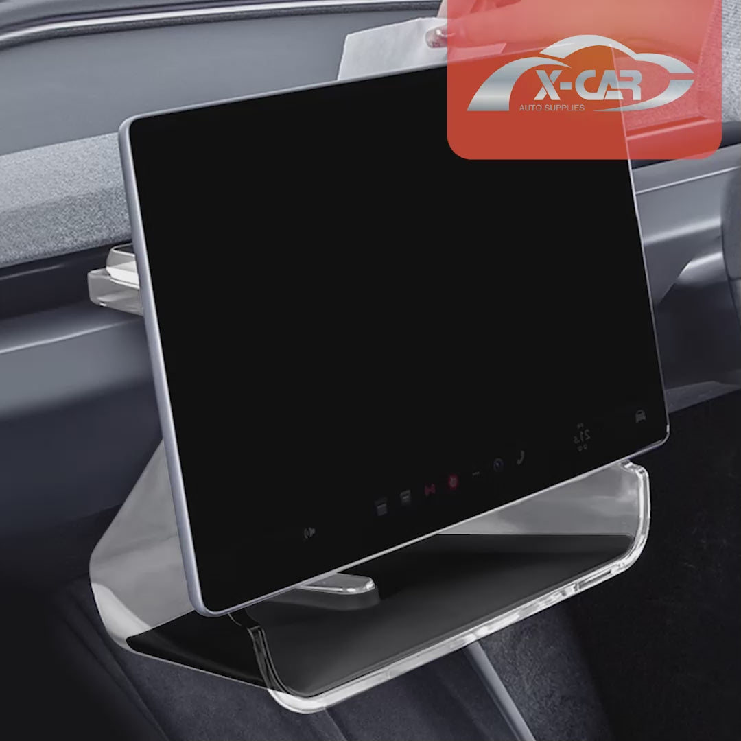 Center Console Screen Organizer Tray for Tesla Model 3 Highland 2023-2025 Magnetic Storage-9