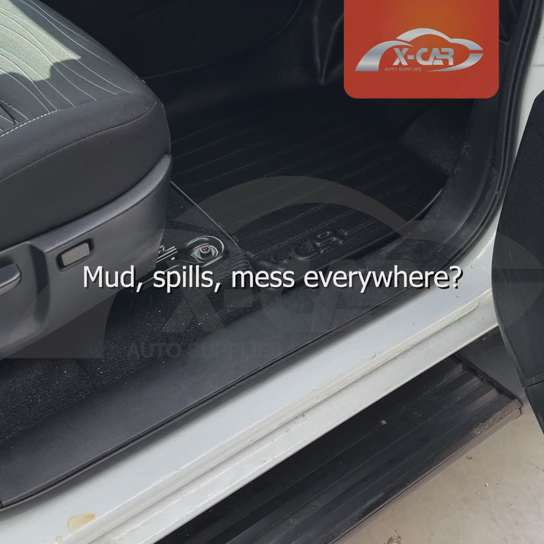 3D Floor Mats for Isuzu MU-X MUX 2022-2025 All-Weather Car Liners - 0
