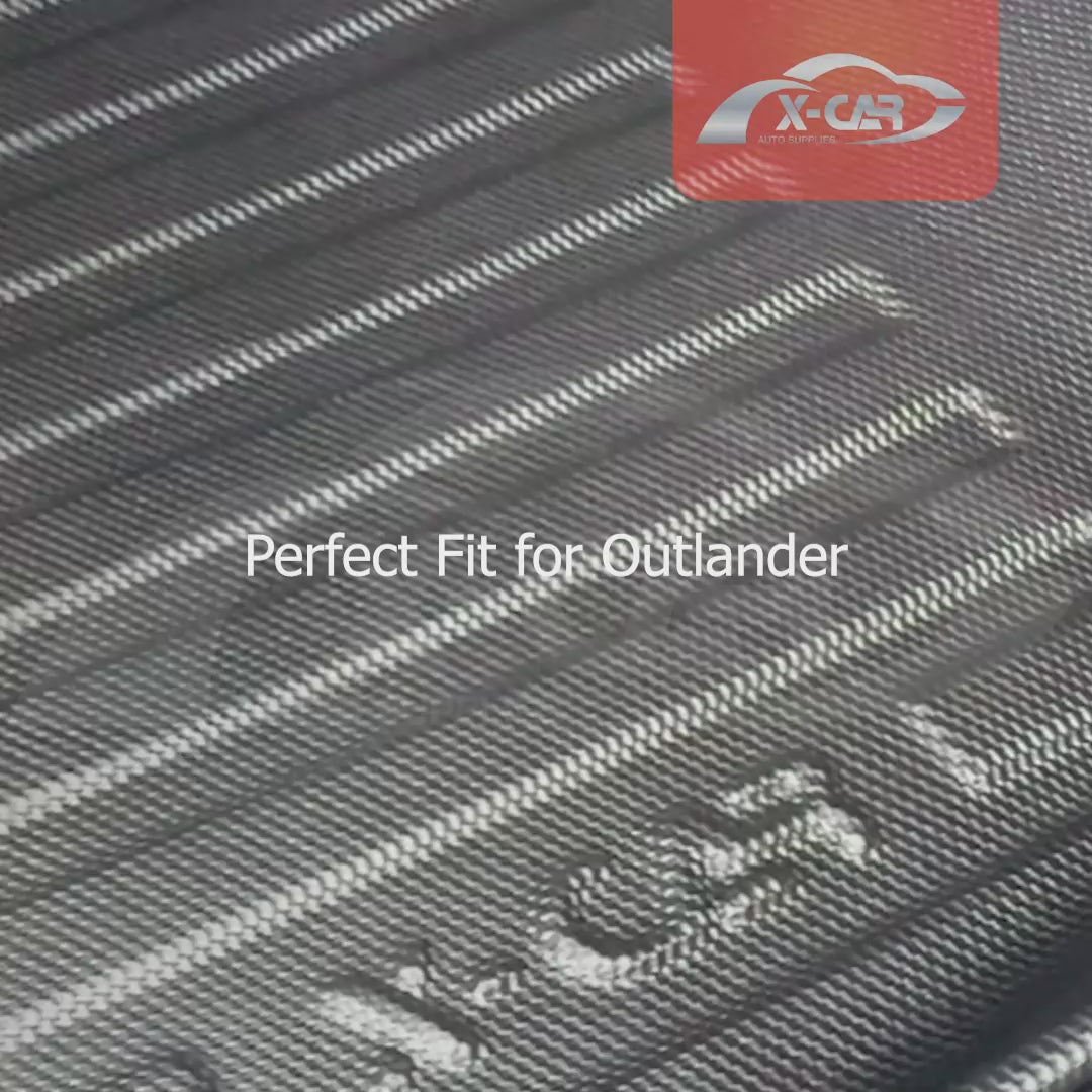 3D Car Floor Mats for Mitsubishi Outlander Petrol 2021-2025 All-Weather Liners - 0