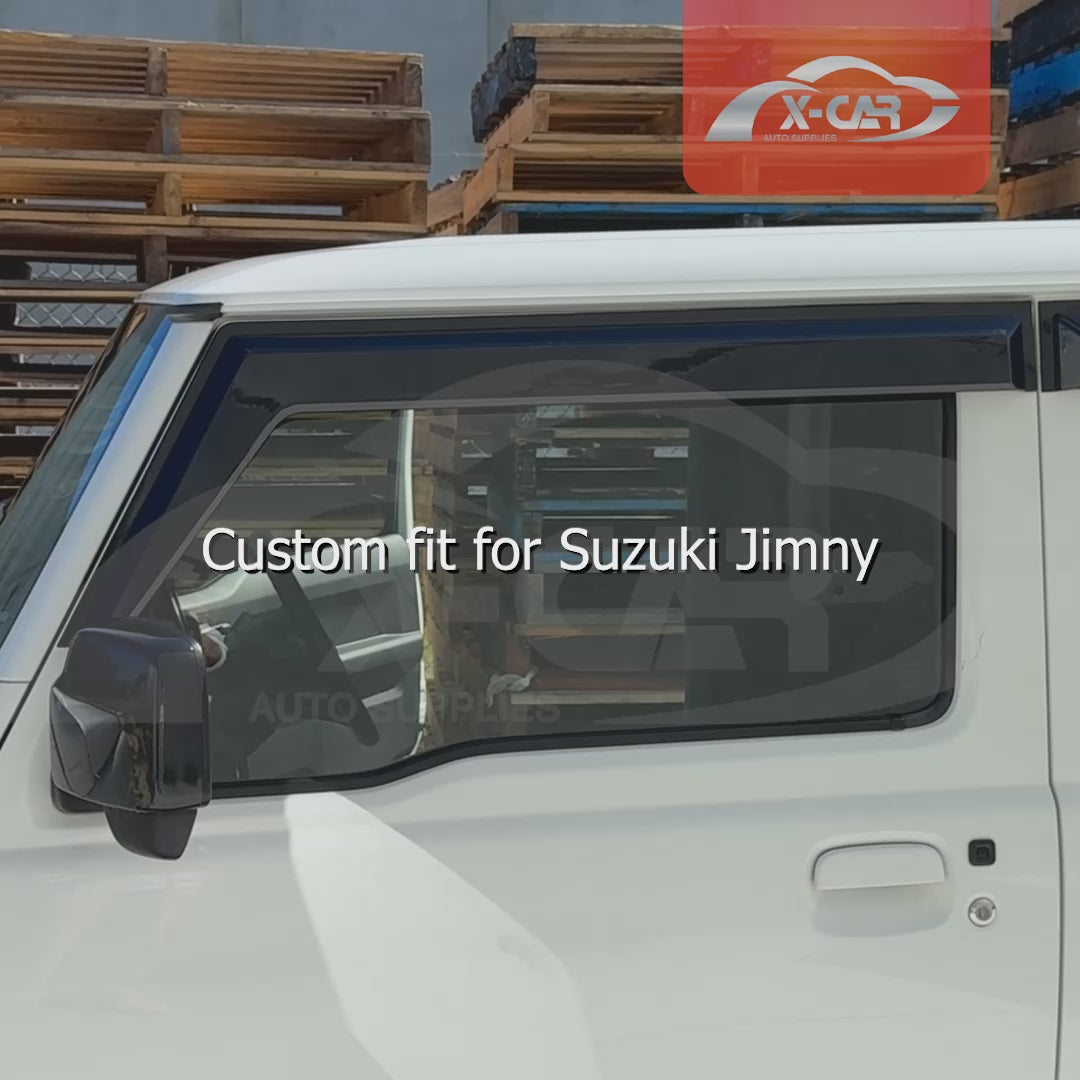 Weathershields for Suzuki Jimny XL 5 Door 2023-2025 Deflectors Window Sun Visor - 0