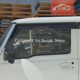 Weathershields for Suzuki Jimny XL 5 Door 2023-Onwards Deflectors Window Sun Visor - 0