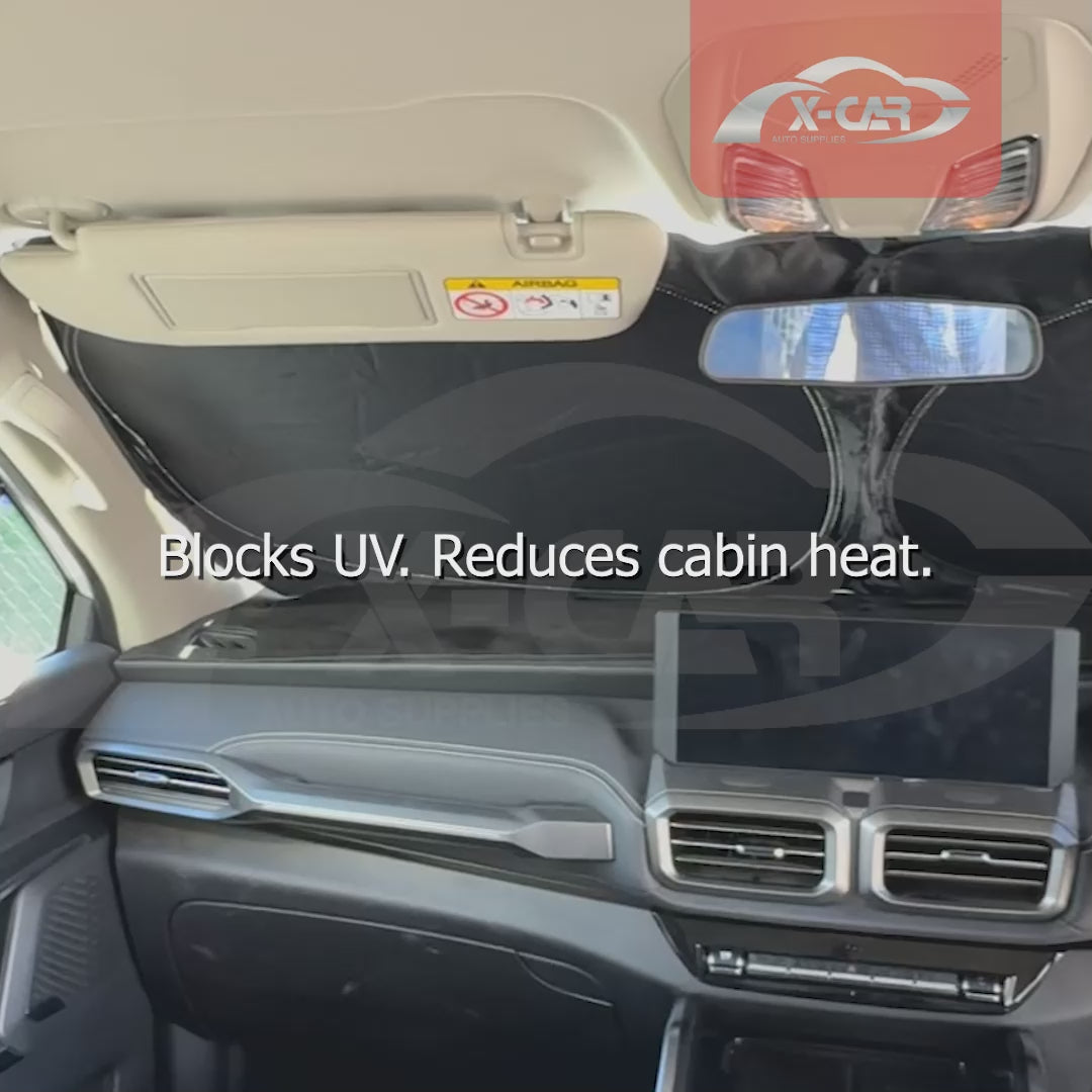 WindScreen Sun Shade for LDV D90 2025-Onwards WindShield Blind - 0