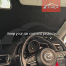 WindScreen Sun Shade for Mazda 3 BP Series 2019-Onwards WindShield Blind-2