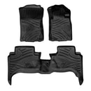 3D Floor Mats for Mitsubishi Triton MQ MR Double Cab 2015-2024 All-Weather Car Liners-12