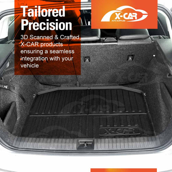 Boot Liner/ Back Seat Protector for SKODA Kamiq 2020-Onwards All Weather Cargo Mat