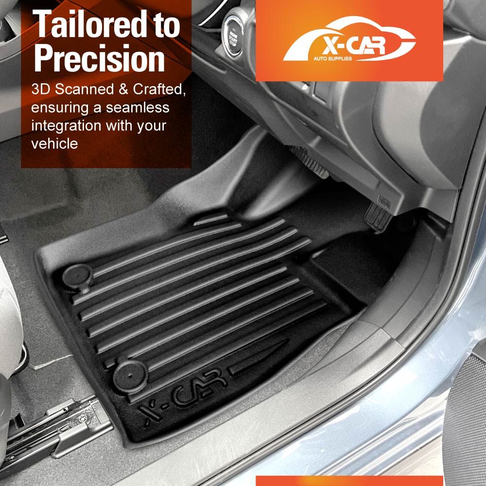 3D Floor Mats for Subaru Crosstrek 2023-2025 All-Weather Car Liners