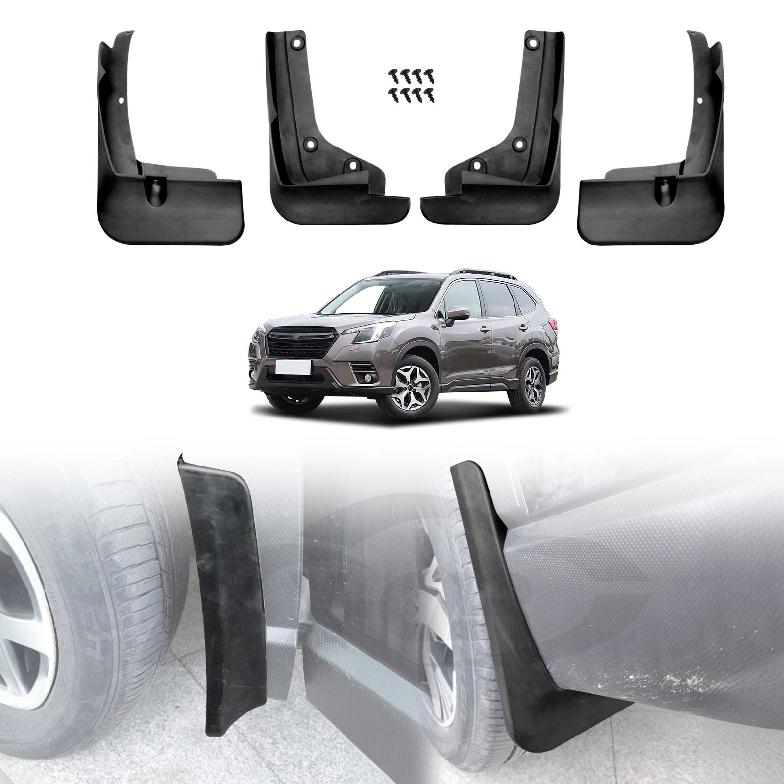 Mud Flaps for Subaru Forester 2018-2024