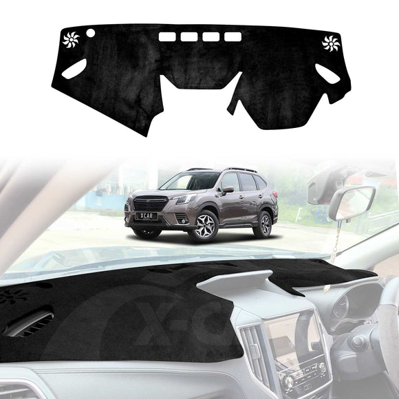 Dash Mat for Subaru Forester 2018-2025 Non-Slip Microfiber Pad Cover