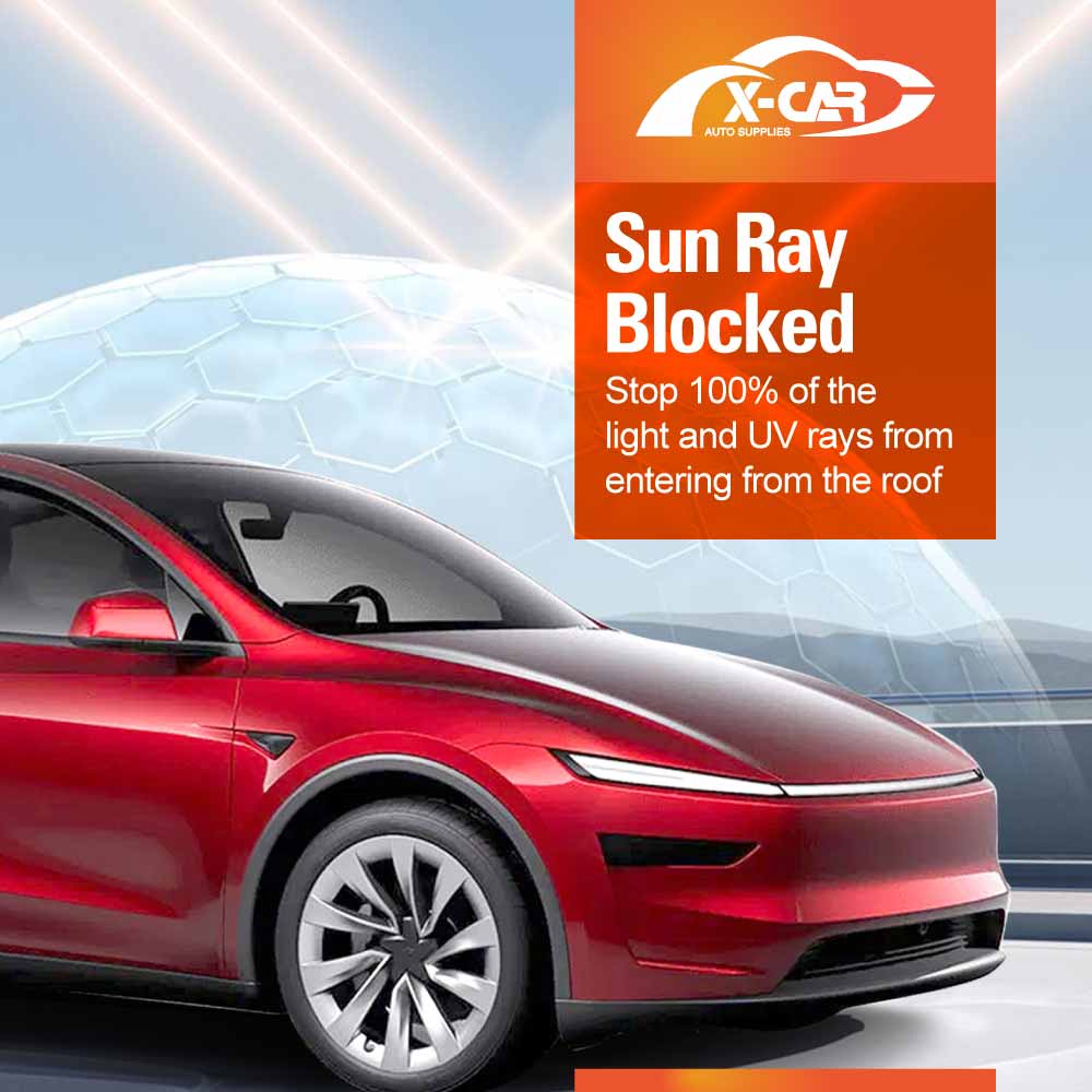 Glass Roof Sunroof Mesh for Tesla Model Y Juniper 2025-Onwards Sun Blind Shade