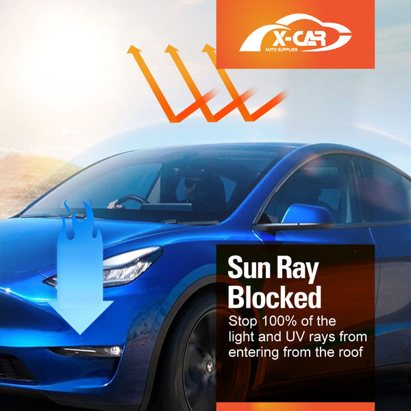 Glass Roof Sun Shade For Tesla Model 3 2017-2023