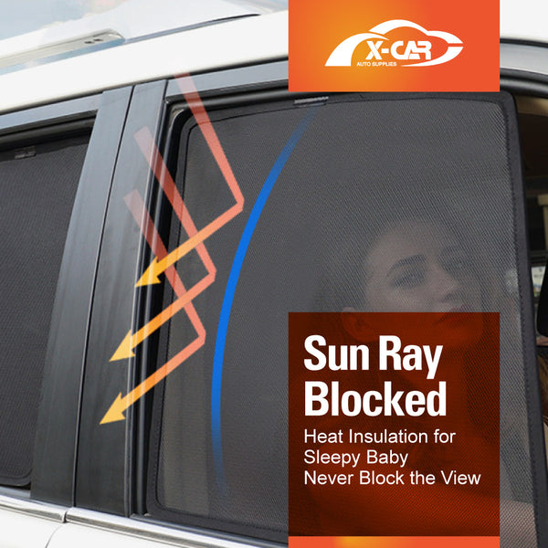 Window Sun Shade for Honda Odyssey 2021-2023 Magnetic Blind Mesh