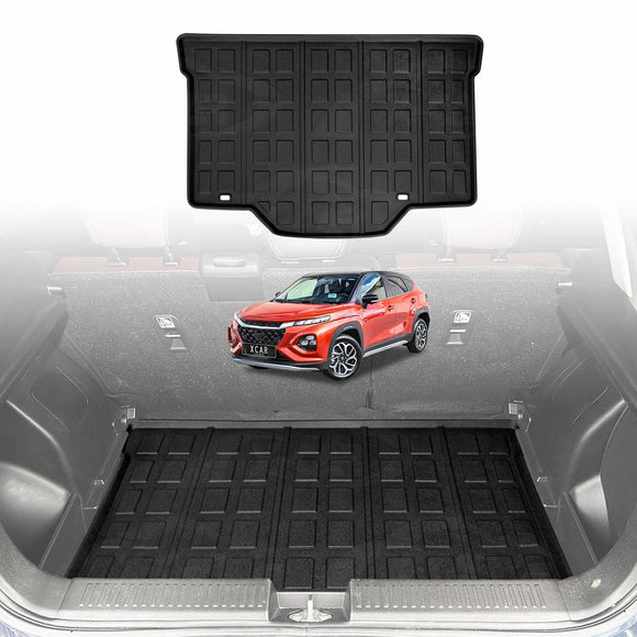 Boot Liner/ Back Seat Protector for Suzuki Fronx Hybrid 2025-Onwards All Weather Car Mats